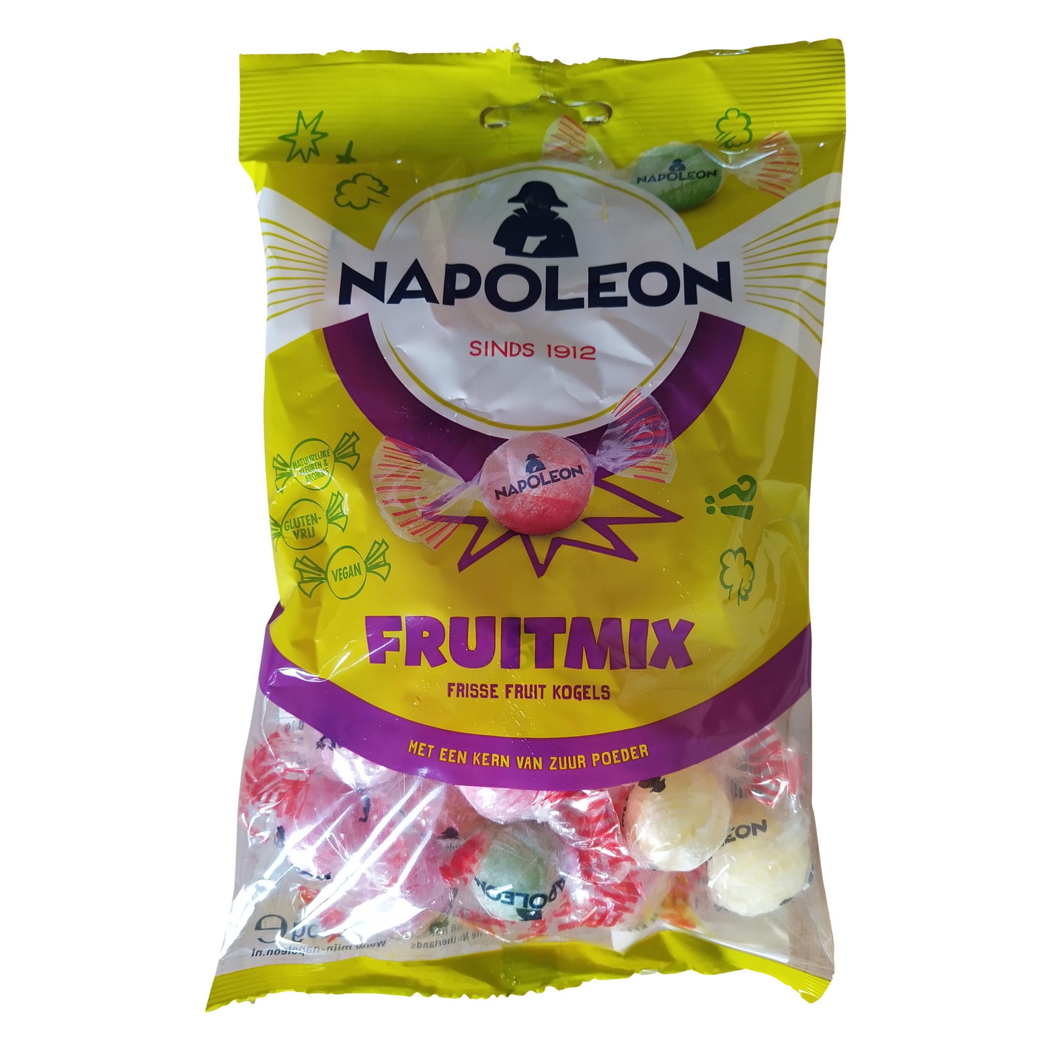Napoleon Candy Sours Assorted Mix of 5 Fruit Flavored Candies