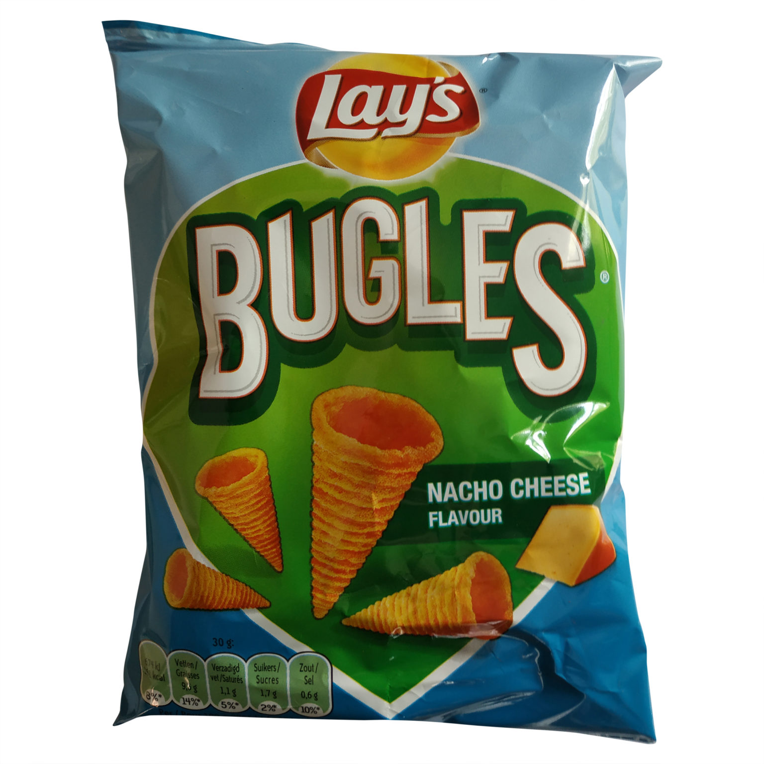 Bugles Snack x 24 Bags Bugles Crips Lay’s Bugles Nacho Cheese 24