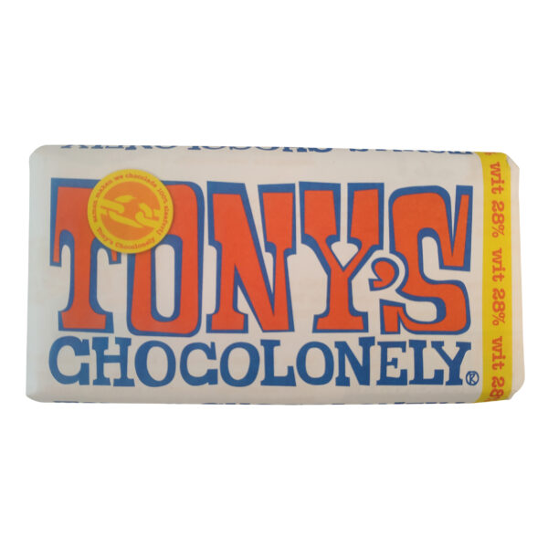 Tony Chocolonely | White Chocolate Bar | Tony’s Chocolonely White ...