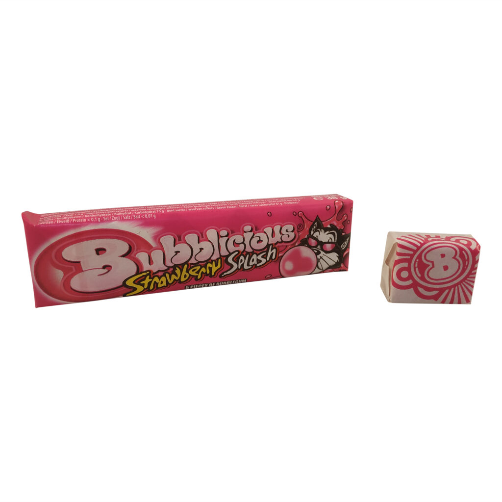 Bubblicious | Strawberry Gum | Bubblicious Chewing Gum Strawberry ...