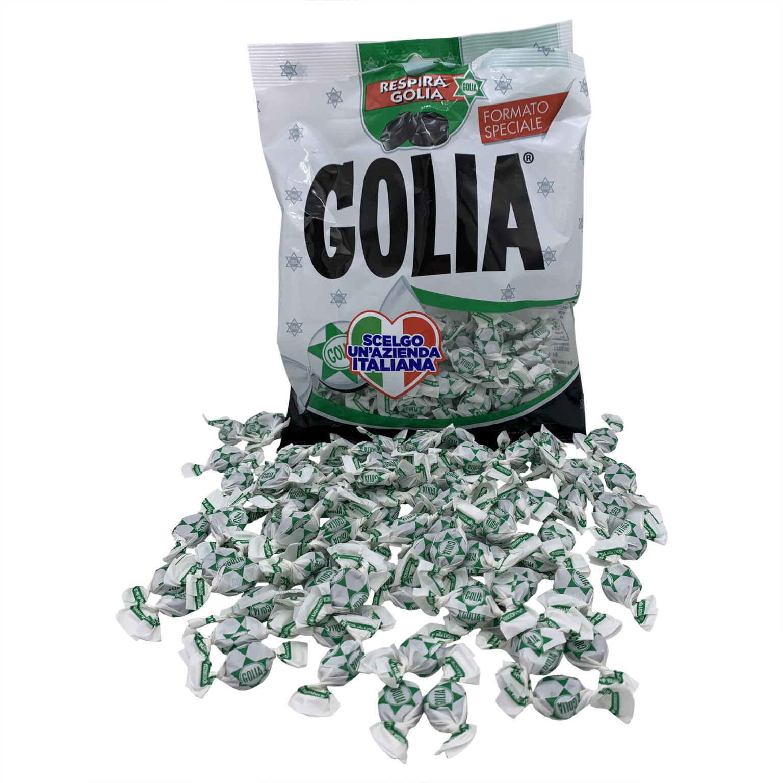Golia Italian Candy Golia, licorice gummy candies 200 g Golia