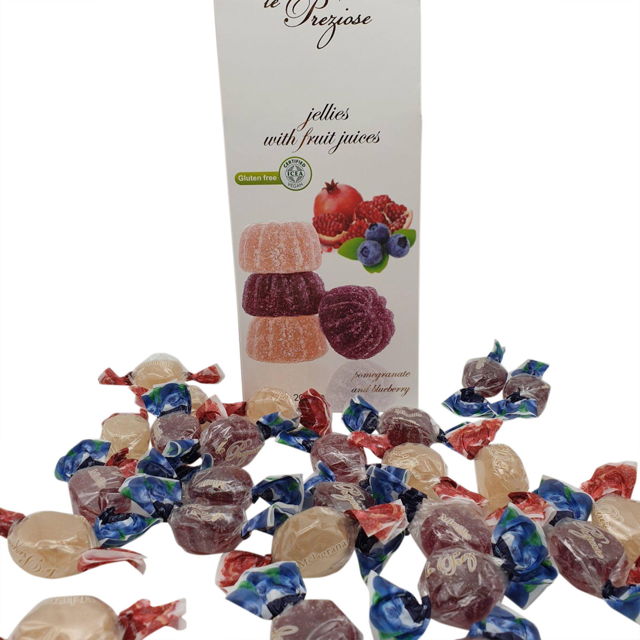 Le Preziose Italian Fruit Jelly Sweets With Fruit Juice Le Preziose