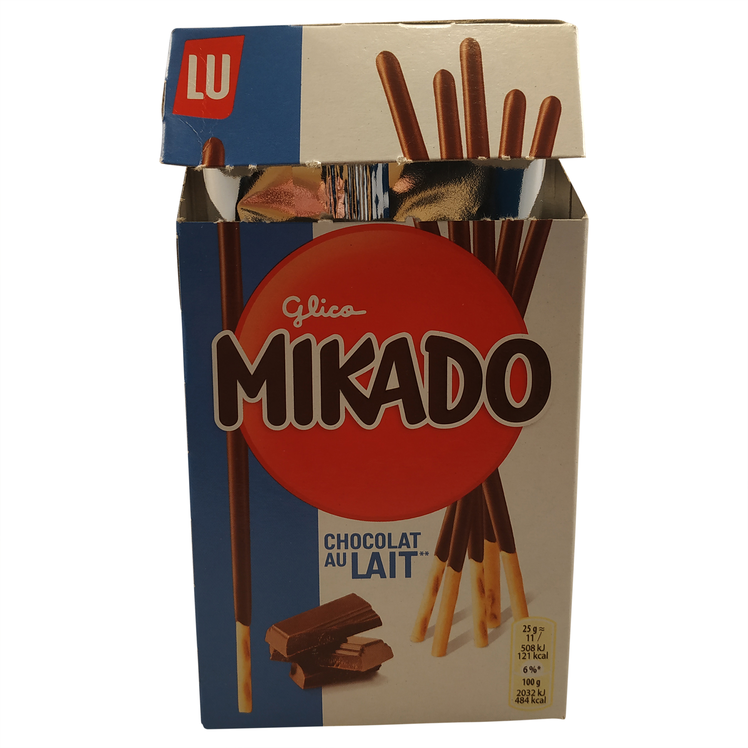 Glico | Poki Stick | Lu, Mikado milk chocolate 75 g | Chocolate Sticks ...