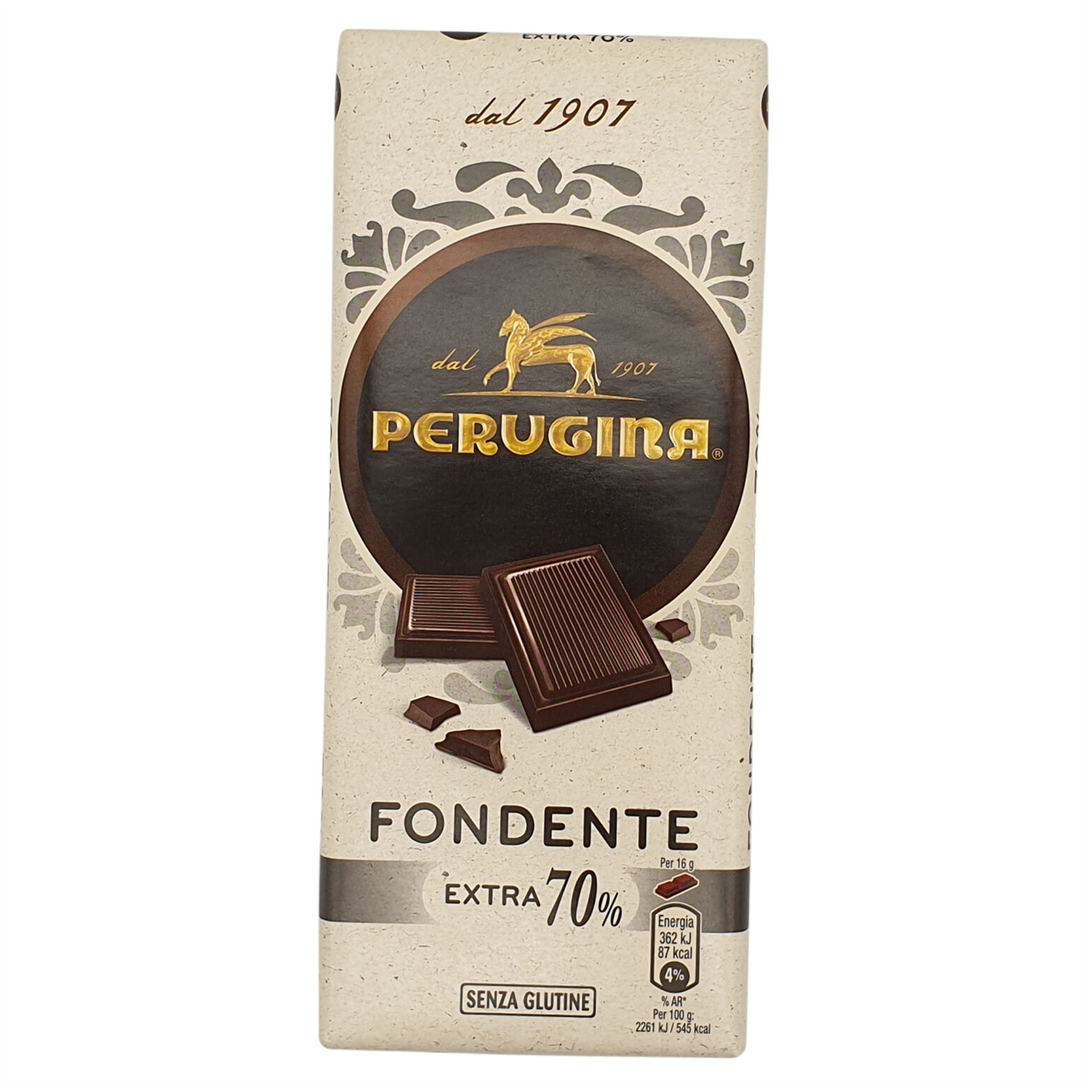 Italian Chocolate Perugina Perugina, Extra Dark 70 chocolate bar