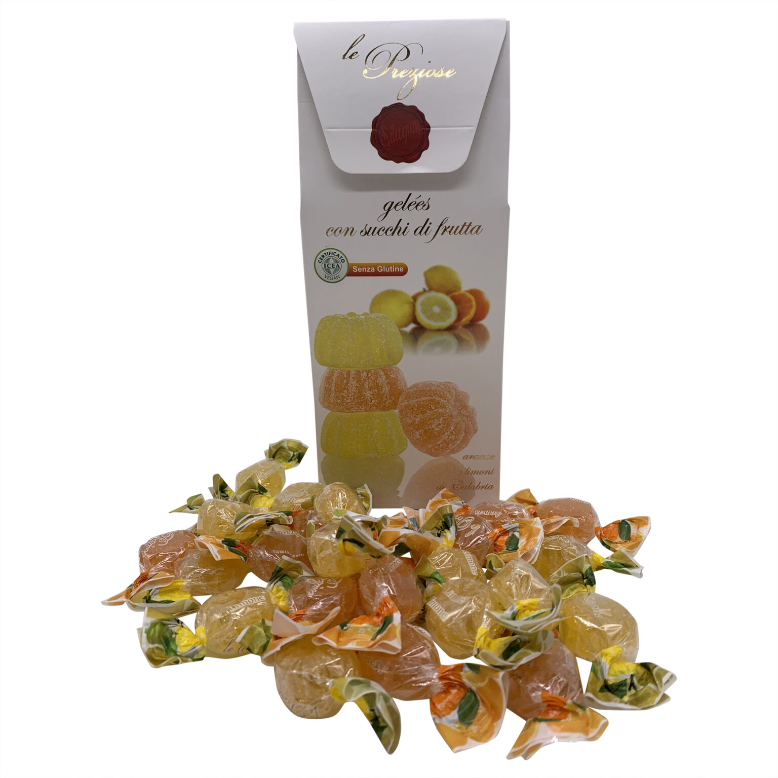 Le Preziose Italian Fruit Jelly Sweets With Fruit Juice Le Preziose