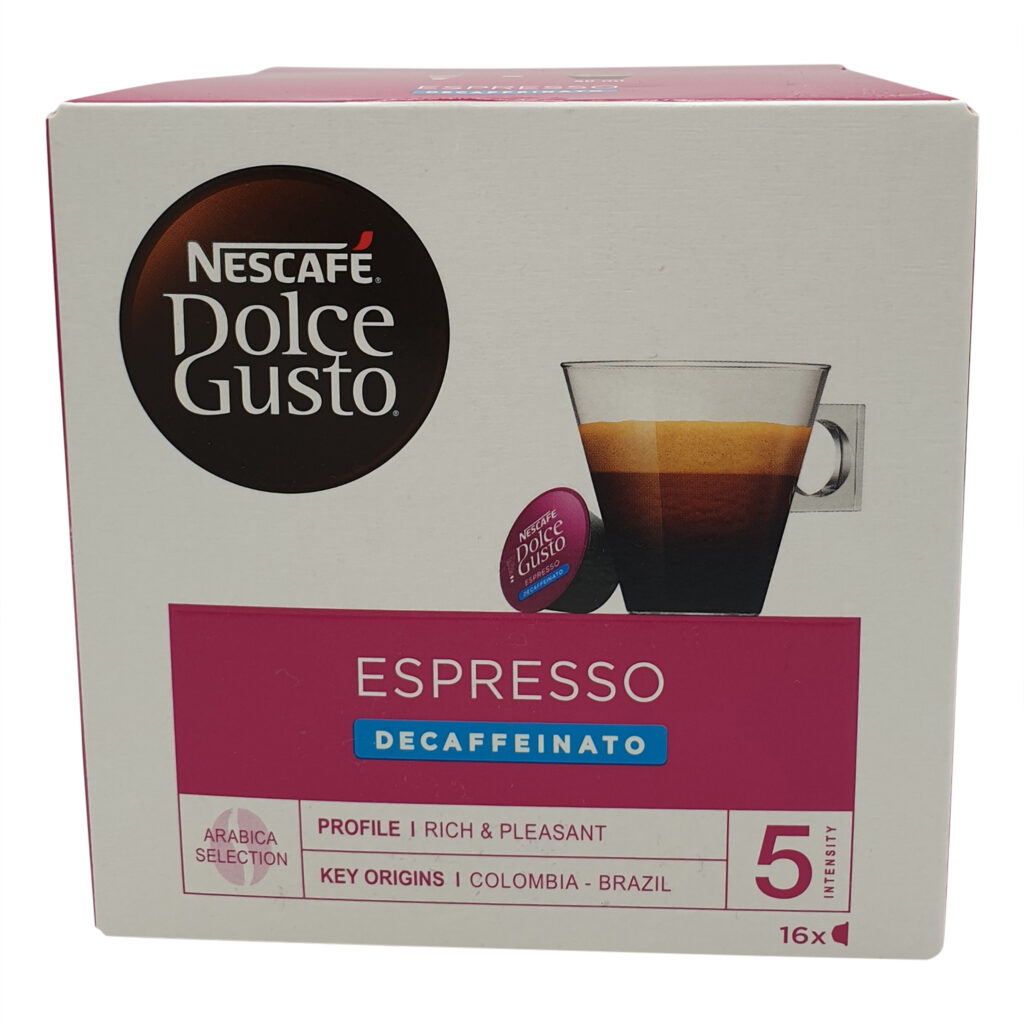 Nescafe Decaf Decaf Nescafe Dolce Gusto Espresso Decaf (Capsules