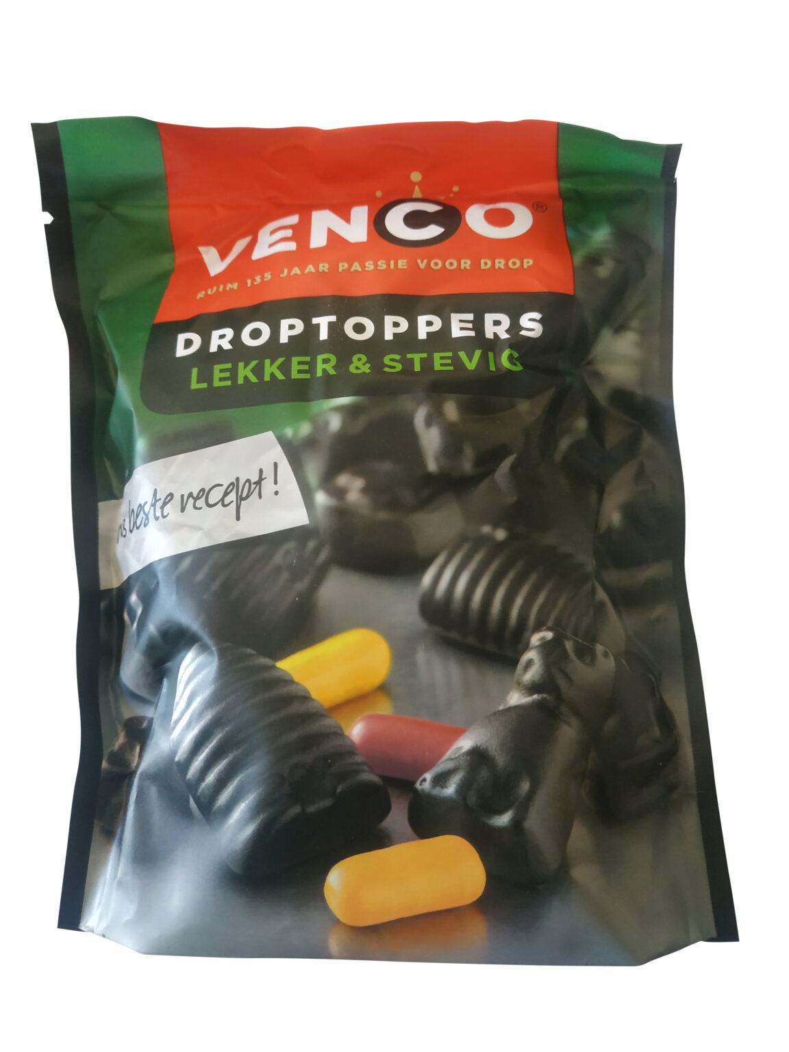 Venco Licorice Dutch Liquorice Solid Droptoppers Venco Licorice