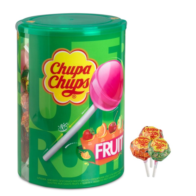 Chupa Chups Lollies Chupa Chups Lolly Fruit Pack Of 100 Chupa Chups Lollipops Chupa
