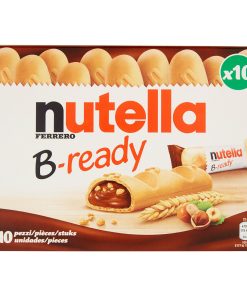 Nutella Chocolate | Nutella B-Ready 10 X | Nutella Biscuits | Nutella Cookies | 7,7 Ounce Total
