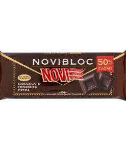 Novi Chocolate | Novi Novibloc Dark Chocolate Extra | Novi Italian Chocolate | Novi Cioccolata | 5,2 Ounce Total