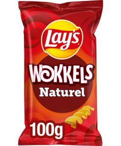 Lay'S Crisps | Wokkels Natural | Amerikanische Chips | Lays Chips | 3,5 Unzen insgesamt
