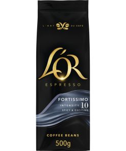 L'Or Cafe Grain, Grains De Café Espresso Fortissimo, L'Or Espresso Grain, L'Or Cafe
