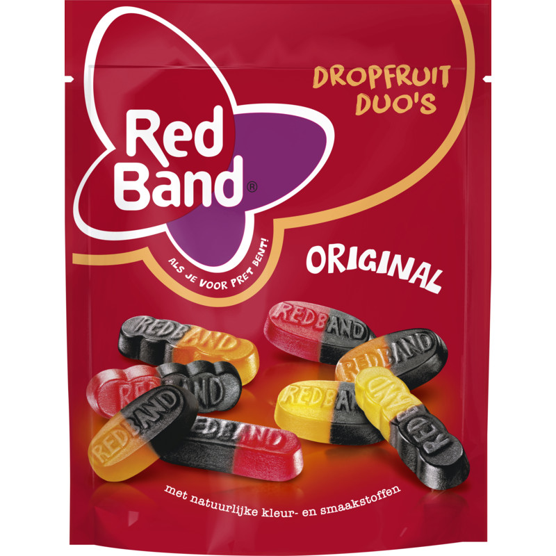 Red Band Candy, Red Band Licorice Fruit Duo, Red Band Sweets, German  Sweets