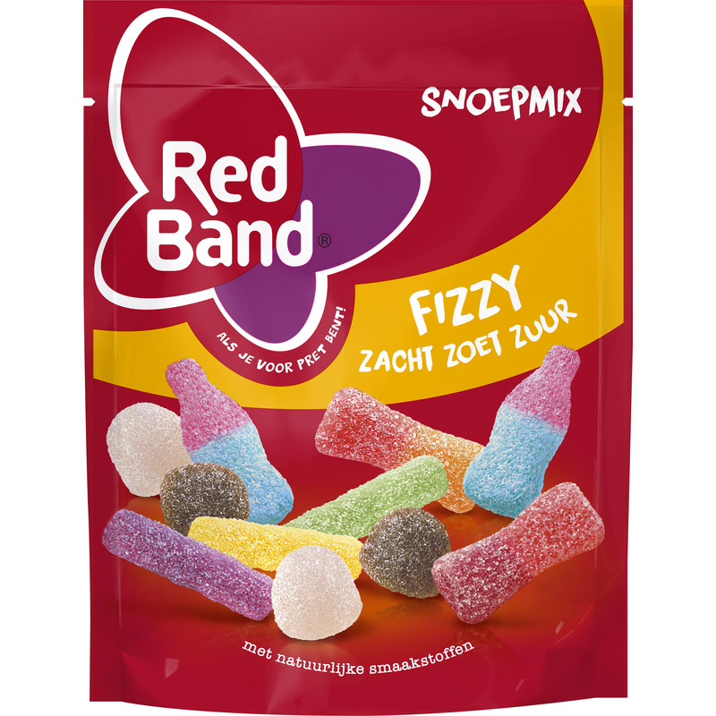 Red Band Candy | Mix Fizzy Red Band Sweets | German Sweets | 8.4 Ounce Total – World Europe
