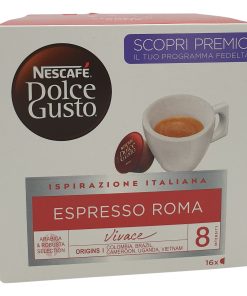 NESCAFE ESPRESSO ROMA VIVACE Dolce Gusto Coffee Capsules Pods Box New