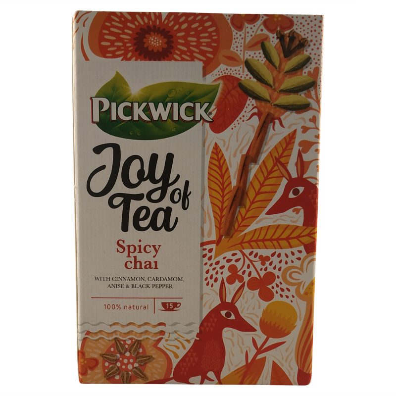 Chai Tea Bags Sweet And Spicy Tea Pickwick Joy of tea spicy chai