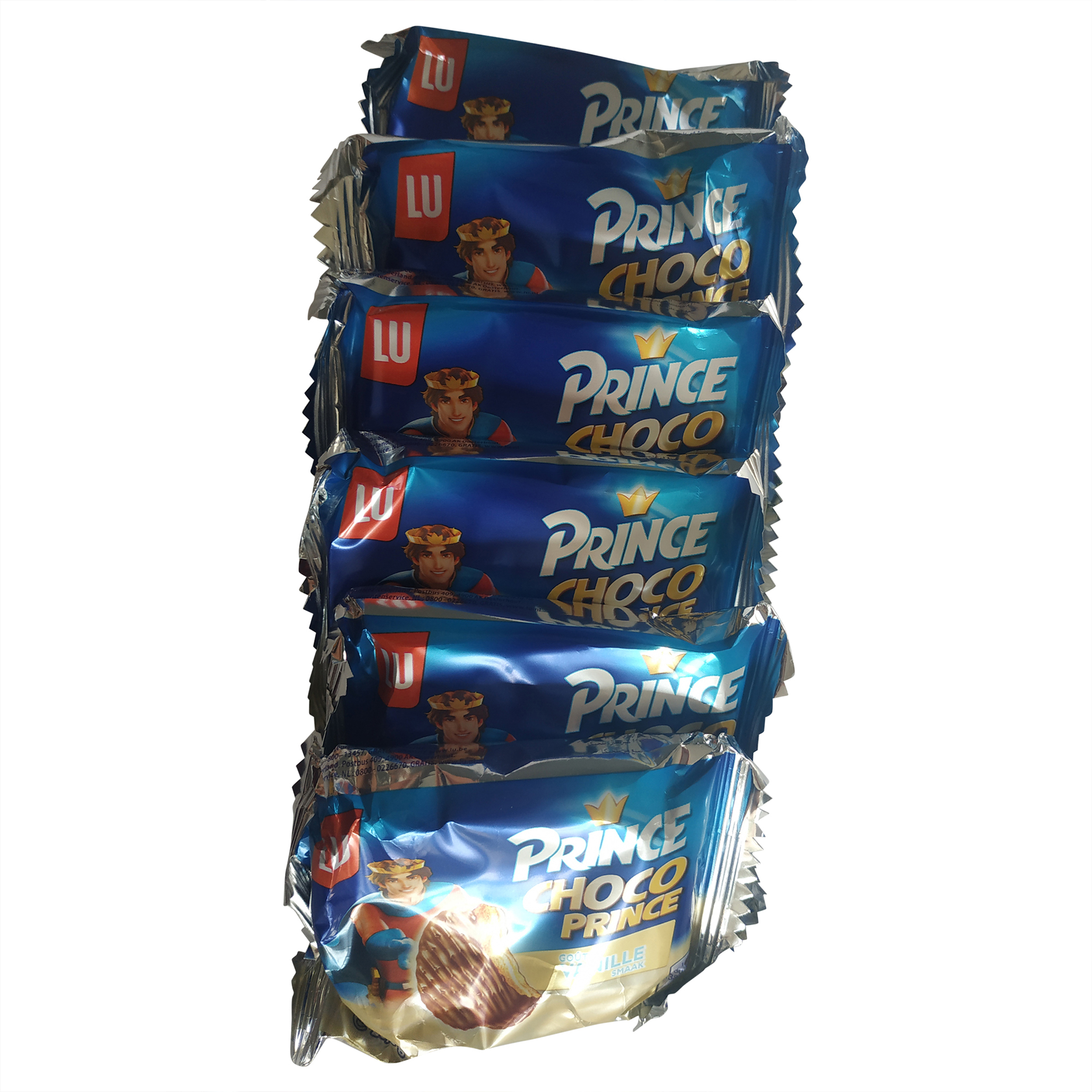 LU - Prince Chocolate Biscuits - 3 packs - 300g per pack - Chocolate chip  flavored cookies - With chocolate nuggets - Rich in cereals - Cocoa cream
