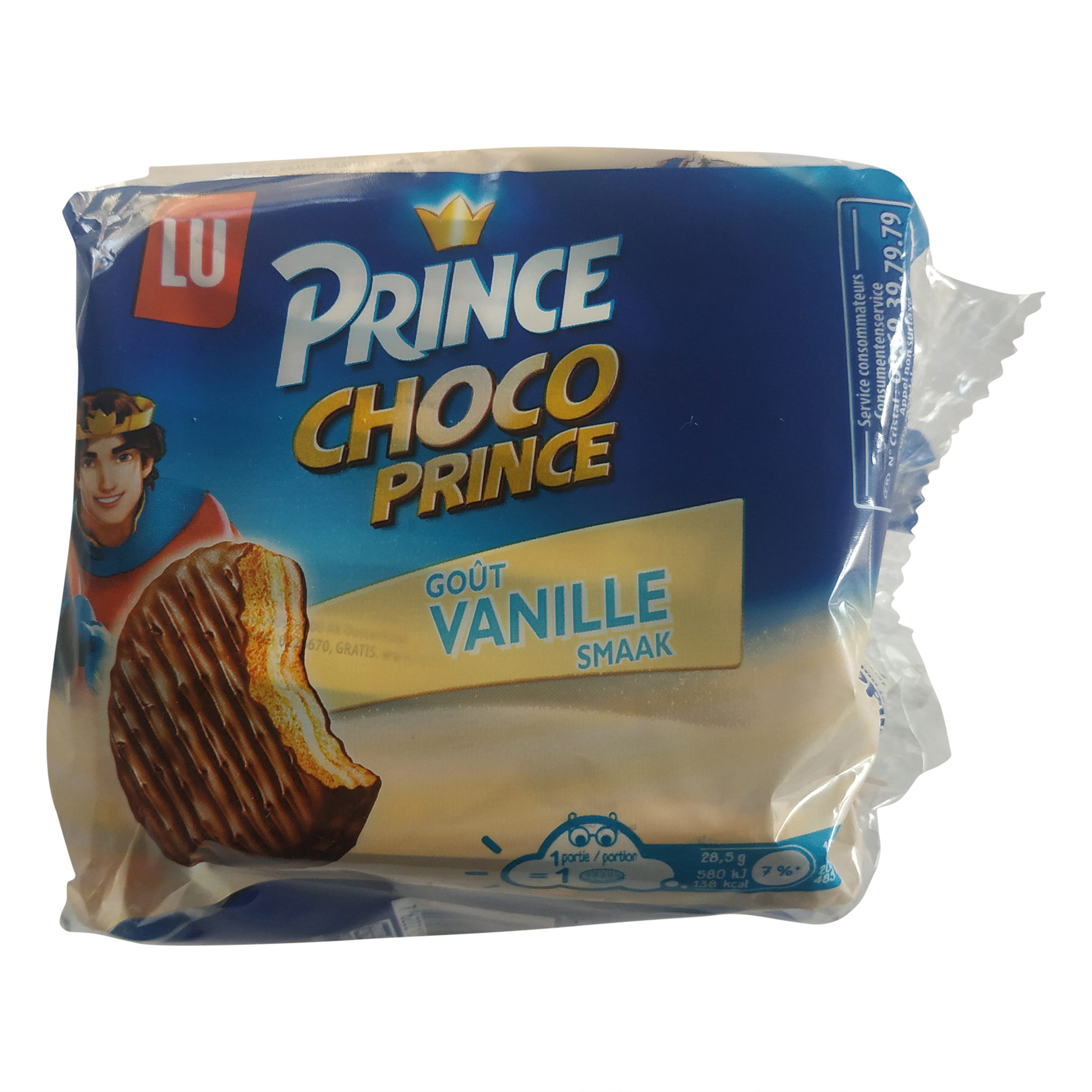 LU Prince Biscuits filled with whole wheat milk chocolate 300g is not halal