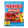 Haribo-Bonbons | Roulette Fruitum 10 Stück  | Haribo-Gummibonbons | Haribo-Süßigkeiten | Insgesamt 8,8 Unzen