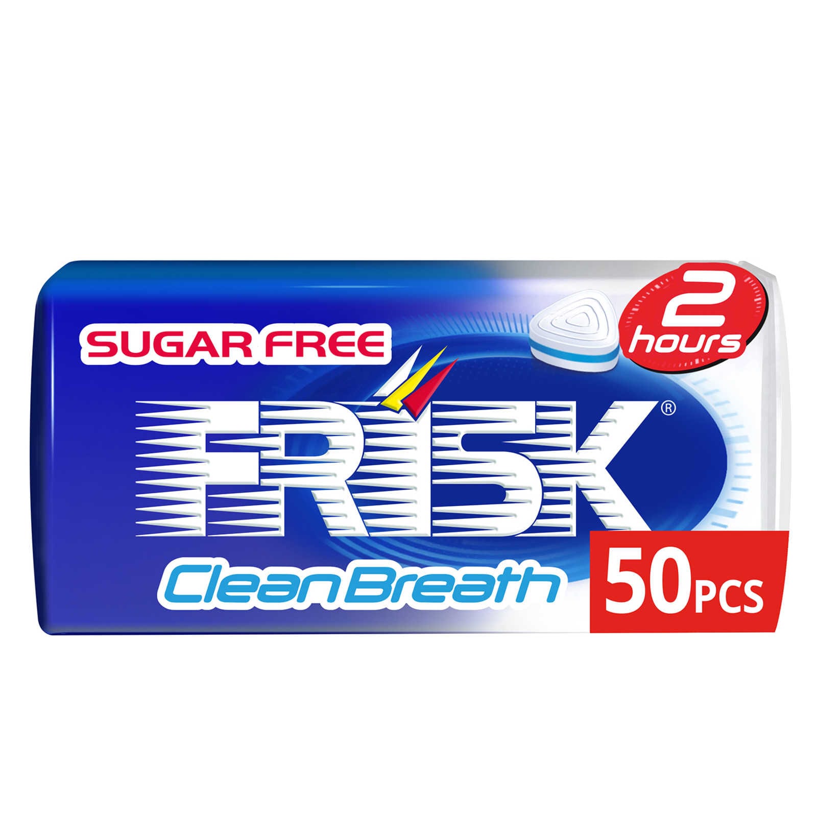 Frisk Mints, Clean Breath Peppermint Sugarfree 50 Mints