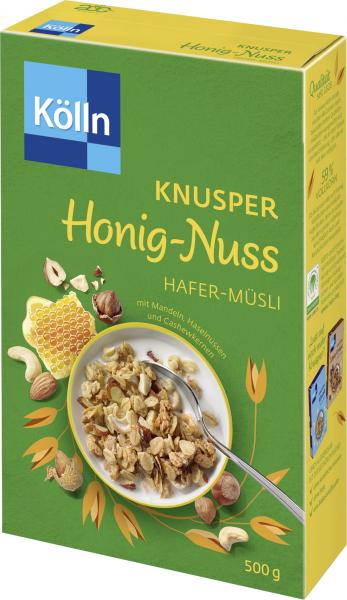 Kölln Cereal Muesli – | 17,6 | Oat Muesli | Kölln Kölln Crispy Musli of Honey Nut Europe Ounce Total | Kölln World