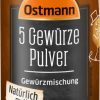 Assaisonnements Ostmann | Mélange d'épices en poudre Ostmann 5 épices | Épices Ostmann | Ostmann Gewürze | 1 once au total