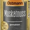 Assaisonnements Ostmann | Noix de muscade moulue Ostmann | Épices Ostmann | Ostmann Gewürze | 1,2 once au total