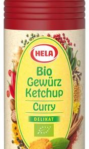 Ketchup au curry Hela | Ketchup épicé au curry Hela délicat | Sauce au curry Hela | Ketchup au curry Hela Gewurz | 10,5 onces au total