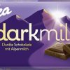 Doces de Chocolate Milka | Barra Milka Darkmilk Alpine Milk | Barras Milka | Doces Milka | 2,9 onças no total