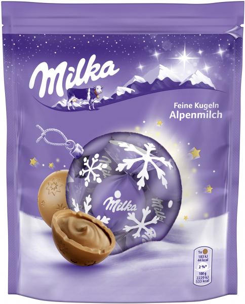 World's Best Milka Chocolate - Alpine Milk, 10 Bars