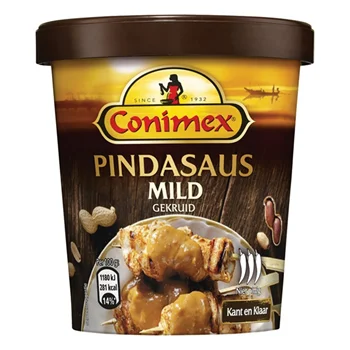 Molho Satay | Conimex | Molho Sateh suave 4 porções | Peso total 14,11 oz