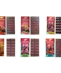 Cote d'Or Chocolate Milk | Belgian Chocolate Bars | 6 XL Bars of Belgian Milk Chocolate | Custom Variety Pack of 6 Cote d’Or Chocolate Bars | 39.83 Ounce Total