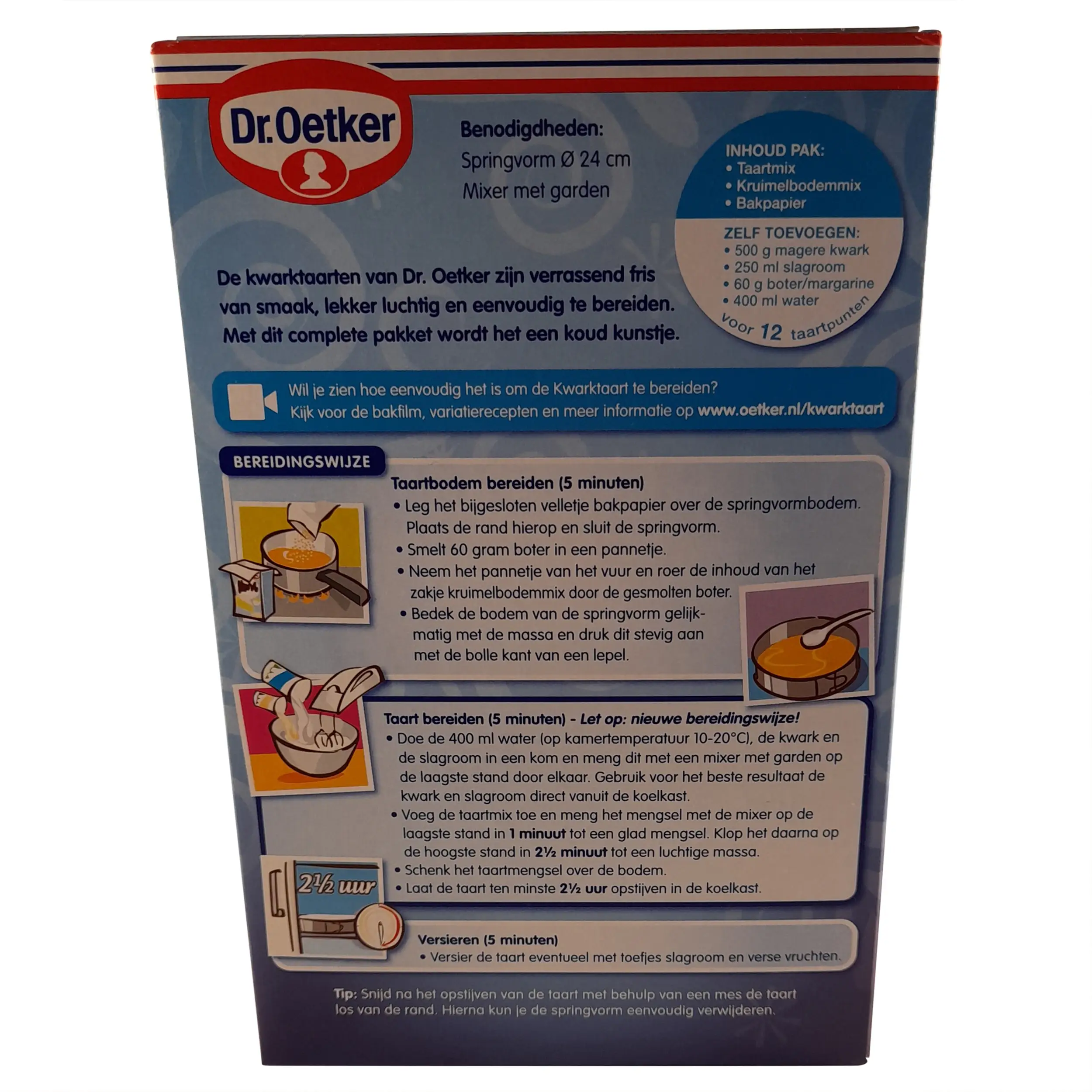 Cakemix | Cheesecake Flavor | Dr.Oetker Cheesecake Natural Mix | Cheese Cake Mixes | 14.39 Ounce Total Weight - Image 2