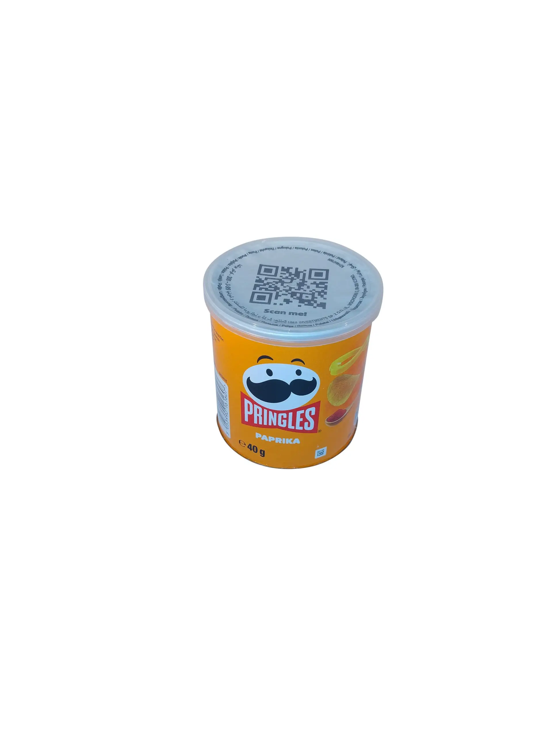 Pringles Paprika | Pringles Pimentão | Embalagem com 12 latas pequenas | Multipack Pringles | Batatas fritas Pringles | 16 oz | 480 g - Image 6