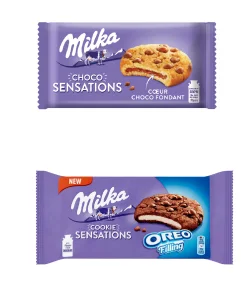 Milka Cookies | Sensations OREO & Sensations Chocolate Chips | Milka Schokolade | Milka Wafers Chocolate | Individuelles Sortiment mit insgesamt 12,8 Unzen