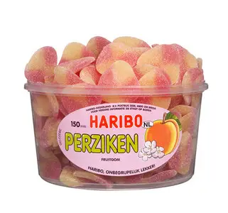 HARIBO Süßigkeiten | HARIBO Pfirsiche | 150er-Packung | HARIBO Gummibärchen | HARIBO Süßigkeiten