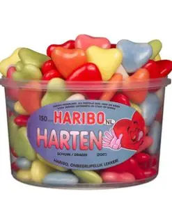 Cœurs HARIBO | Bonbons mousseux HARIBO | Paquet de 150 | Bonbons gélifiés HARIBO | Bonbons HARIBO