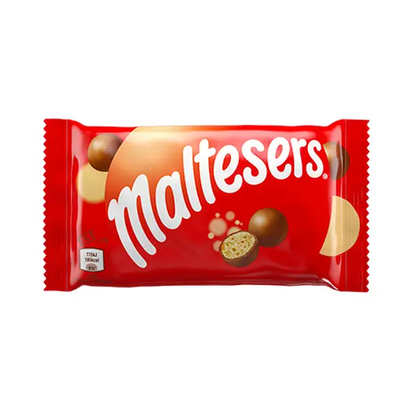 Maltesers de chocolate | Maltesers em saquinhos | Embalagem com 25 saquinhos | Barra Maltesers | Doces Malteasers | 32 oz | 925 g