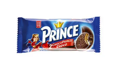 LU Prince Choco Prince | LU Choco Prince Duo Vanilla BLue | 20er-Pack | LU Prince Kekse | LU Schokoladenkekse | 40 oz | 1140 g