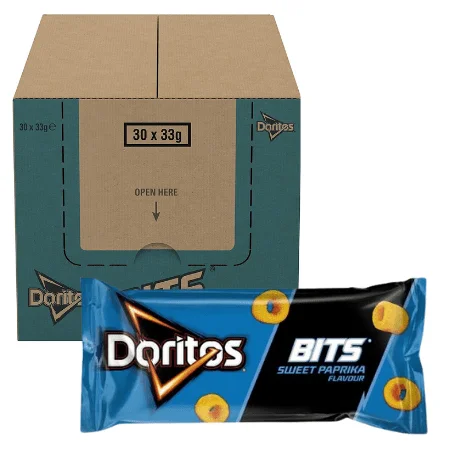 Doritos Crisps | Doritos Bits | Doritos Bits Zero Blue | 30 Bags | Doritos Box | 34.92 Ounce Total Weight - Image 2