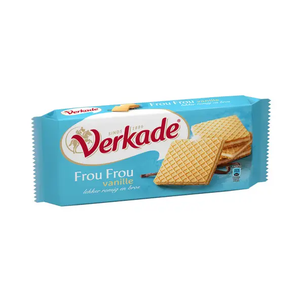 Verkade | Verkade Frou Frou Vanilla | Pack of 12 | Verkade Cookies | Verkade Biscuits | 63 Oz | 1800 Gr
