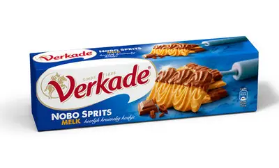 Verkade | Verkade Nobo Sprits Milk | Pack of 12 | Verkade Cookies | Verkade Biscuits | 84 Oz | 2400 Gr
