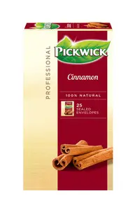 Chá Pickwick | Pickwick Professional Cinnamon | Embalagem de 75 | Saquinhos de chá Pickwick | Chá holandês Pickwick | 4 oz | 120 g