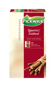 Chá Pickwick | Pickwick Professional Liquorice | Embalagem de 75 | Saquinhos de chá Pickwick | Chá holandês Pickwick | 5 oz | 150 g