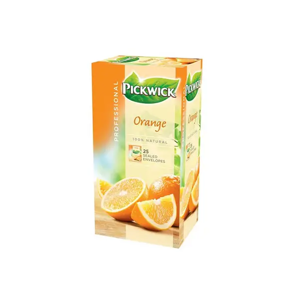 Chá Pickwick | Pickwick Professional Laranja | Embalagem de 75 | Saquinhos de chá Pickwick | Chá holandês Pickwick | 3 oz | 112,5 g