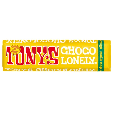 Tony'S Chocolonely | Barre Tony'S Chocolonely au lait et à la noix de pécan 32 % | Paquet de 35 | Chocolat Tonys | Tony Chocolonely | 58 oz | 1645 g