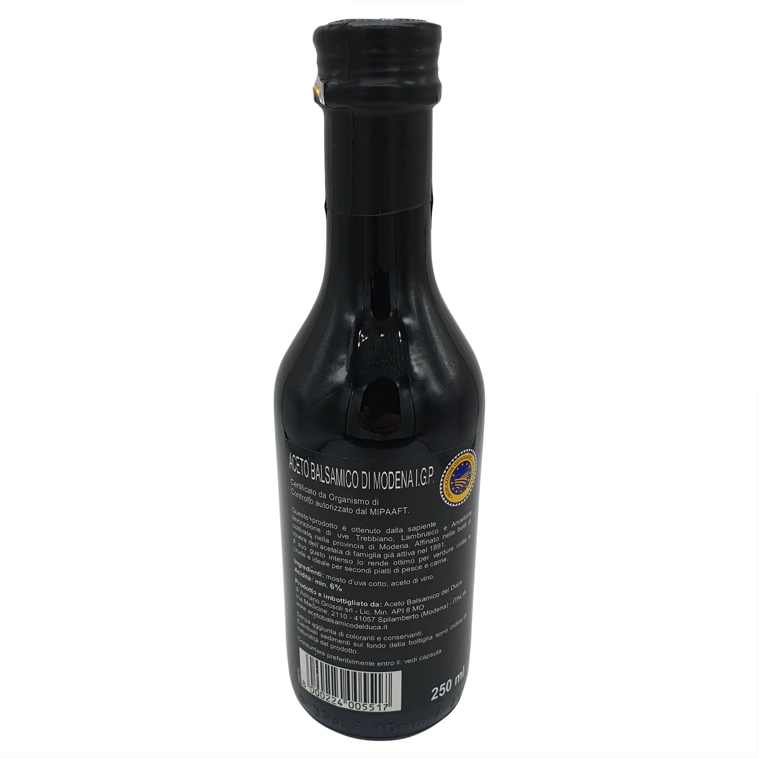 Aceto Balsamico Di Modena | Aceto Balsamico | Aceto Balsamico Del Duca | Italian Balsamic Vinegar | 8.81 Ounce Total Weight - Image 2