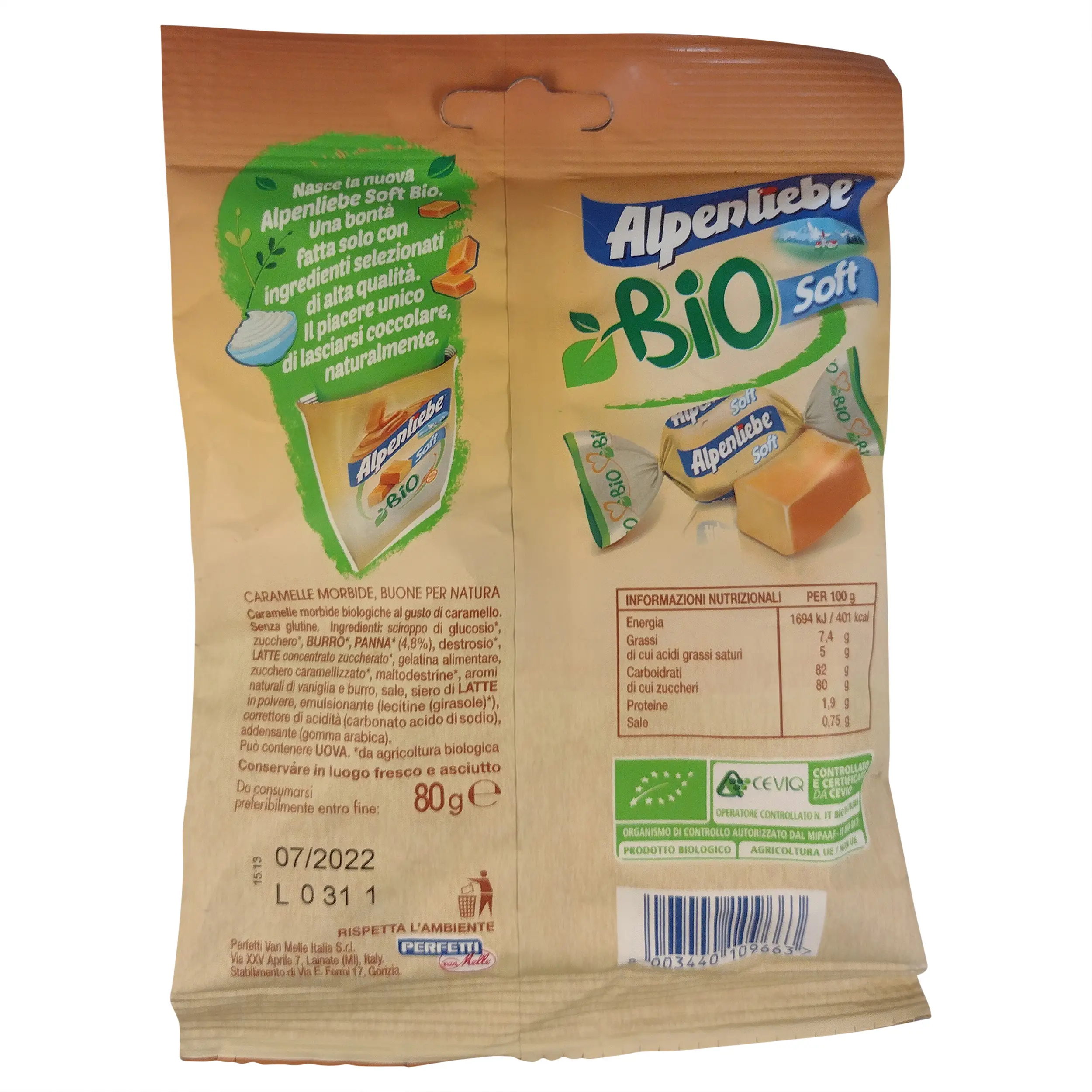 alpenliebe toffee | alpenliebe candy | Alpenliebe Soft Bio | alpenliebe | 2.82 Ounce Total Weight - Image 4