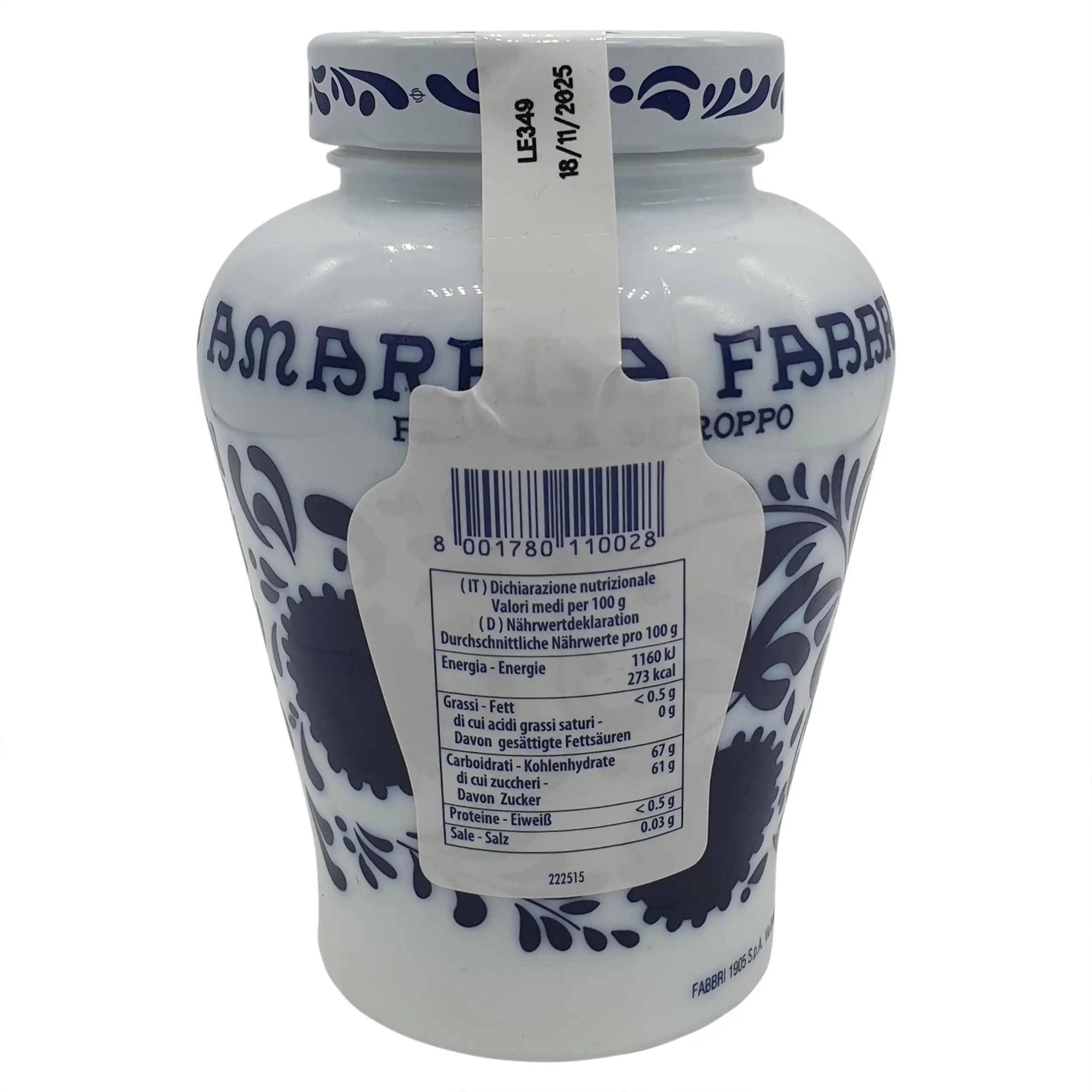 Amarena Cherries | Fabri Cherries | Amarena Fabbri | Amarene Fabbri | 21.16 Ounce Total Weight - Image 3