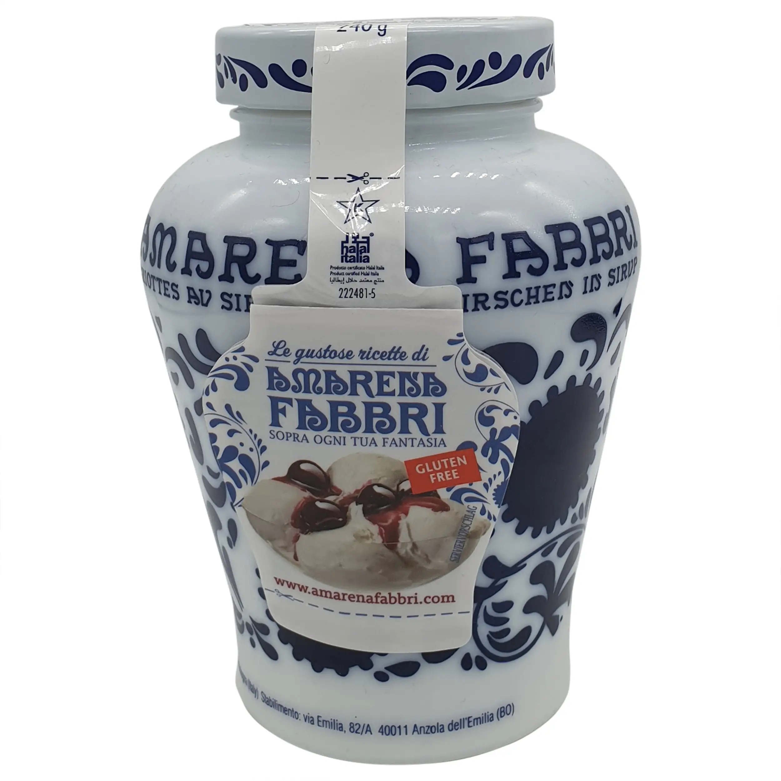 Amarena Cherries | Fabri Cherries | Amarena Fabbri | Amarene Fabbri | 21.16 Ounce Total Weight - Image 2